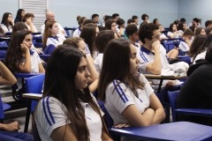 Painel 'Destaques do Vestibular' 2019, com as 1ªs séries do Ensino Médio