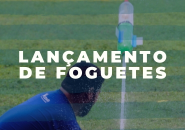 Alunos das 1ª séries fazem lançamento de foguetes