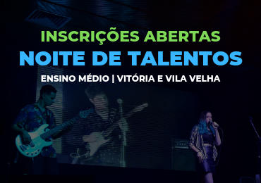 Inscrições abertas para a Noite de Talentos 2019