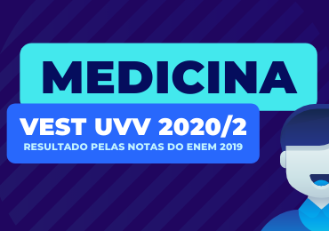 UVV 2020/2: 2º Lugar Geral de Medicina é do Darwin