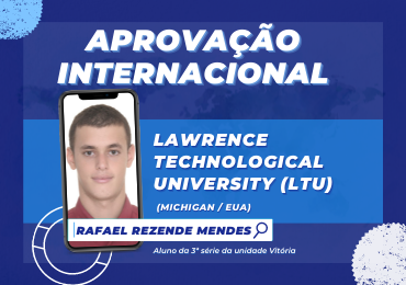 Aluno Darwin é aprovado em universidade dos Estados Unidos