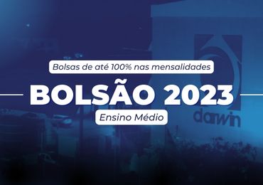 Prova do #BolsãoDarwin 2023 para o Ensino Médio será em 24/09