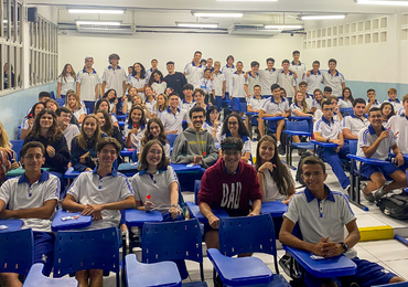 Nossos alunos estão de volta para um ano cheio de aprendizado e de muita alegria!