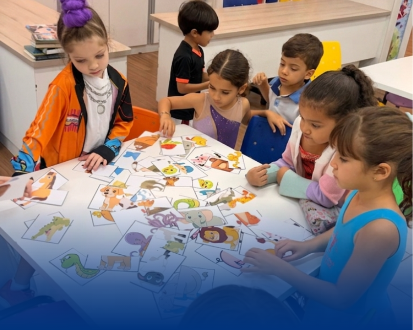 Misturando os Bichos: criatividade e imaginação no Infantil V